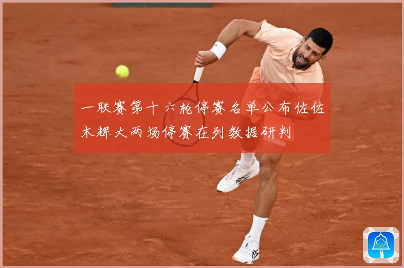 一联赛第十六轮停赛名单公布佐佐木辉大两场停赛在列数据研判